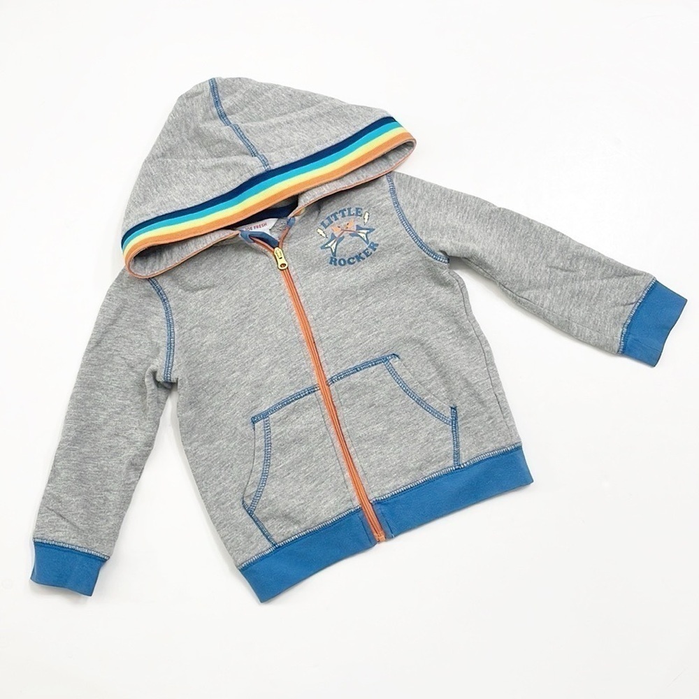 Joe Fresh Little Rocker baby boys zip up jacket with hood